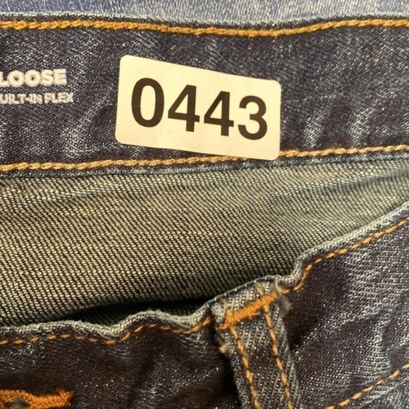 Old navy jeans size 34/30 loose built in flex - Picture 5 of 5